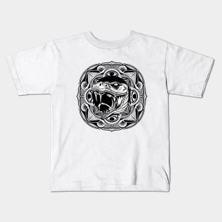 Mandala T Rex Kids T-Shirt